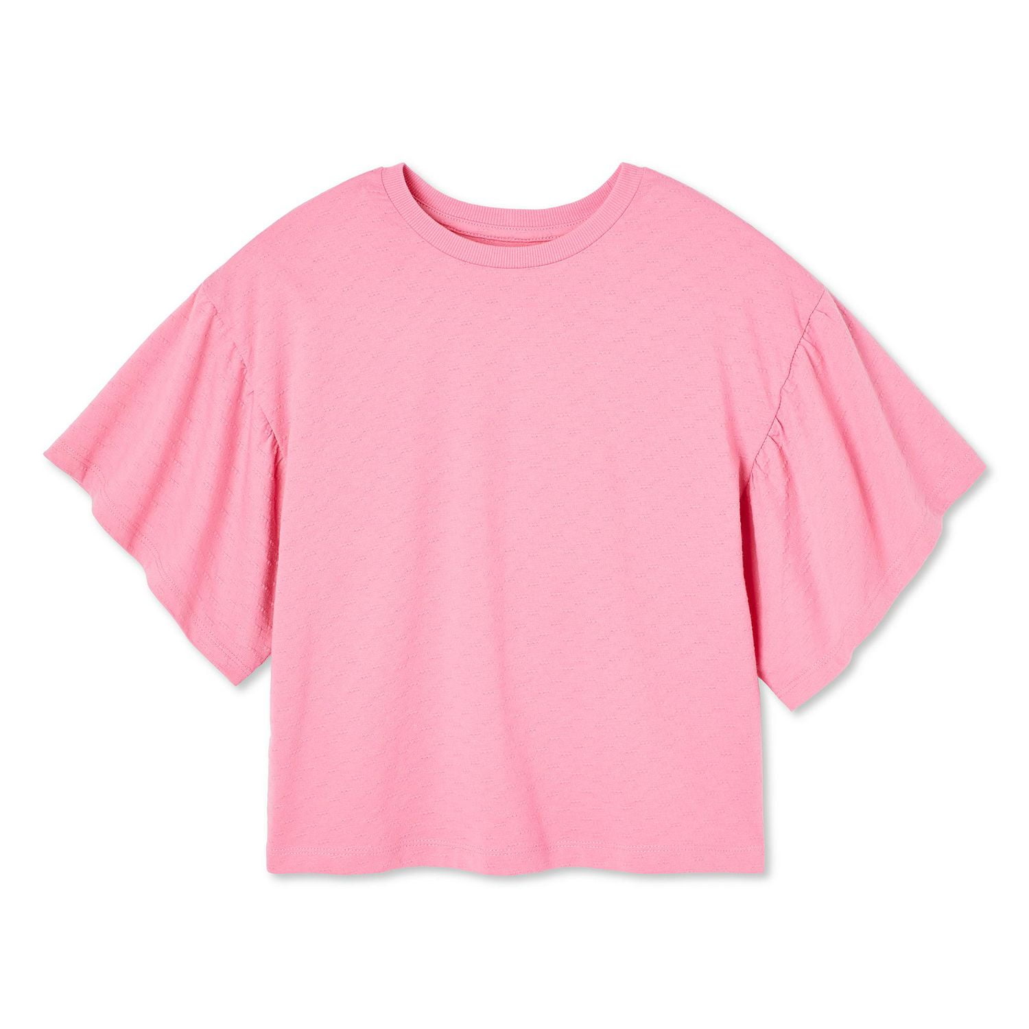 George Girls' Ruffle Sleeve Tee
