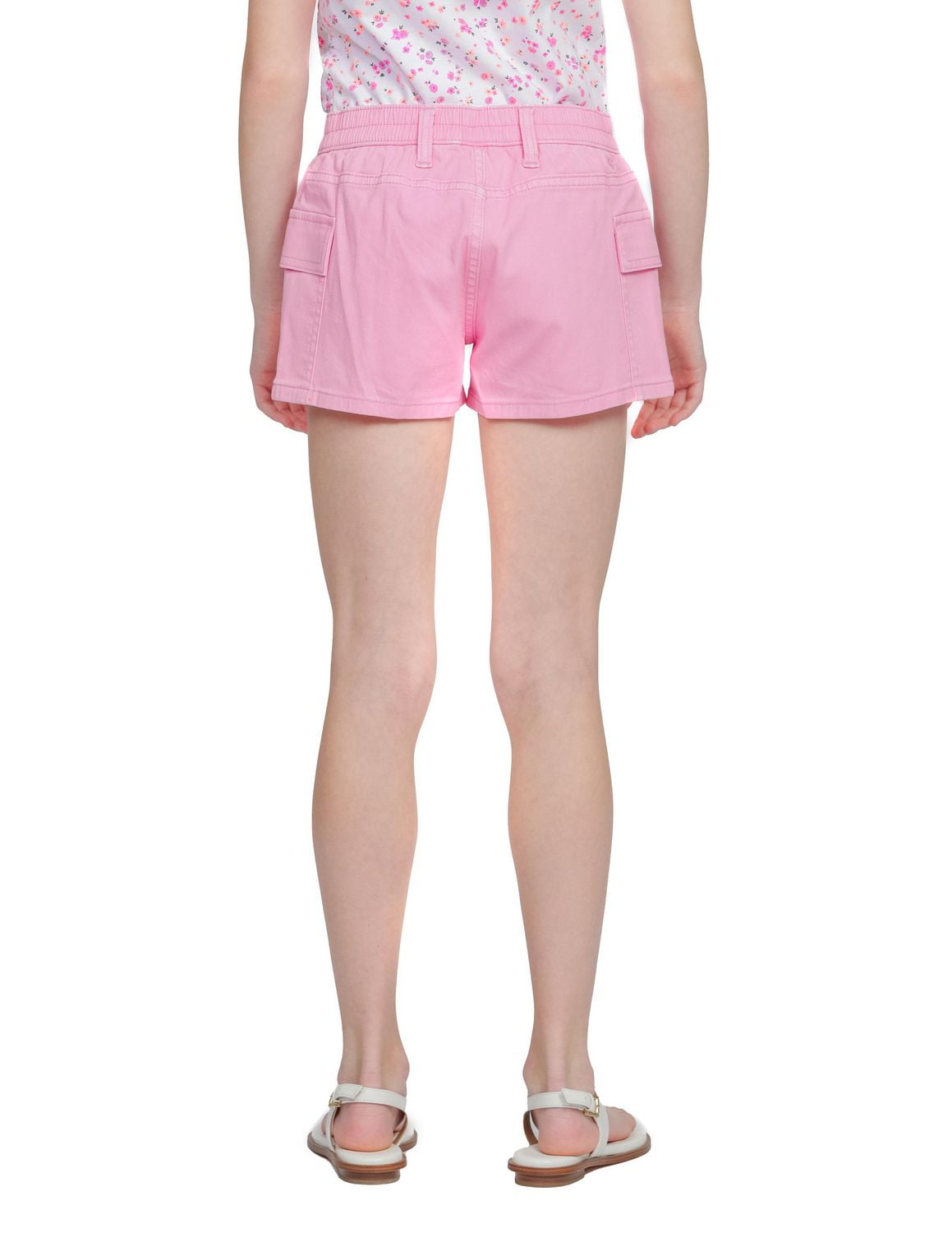 Justice Girls Pocket Twill Shorts