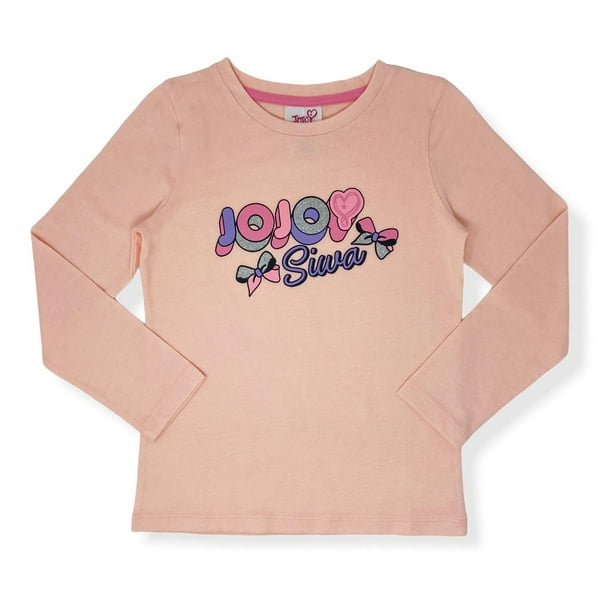 JoJo Siwa Girls' JoJo Beats Long Sleeve T-Shirt (Little Girls)