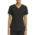 thumbnail image 2 of Scrubstar Women's Core Essentials Stretch Poplin V-Neck Scrub Top, 2 of 7