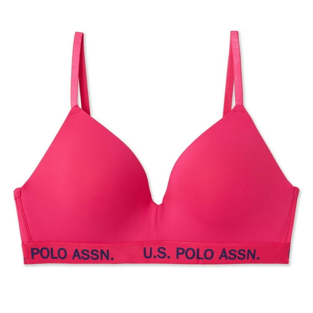 U.S. Polo Assn. Women's Microfiber Wire Free Bra 