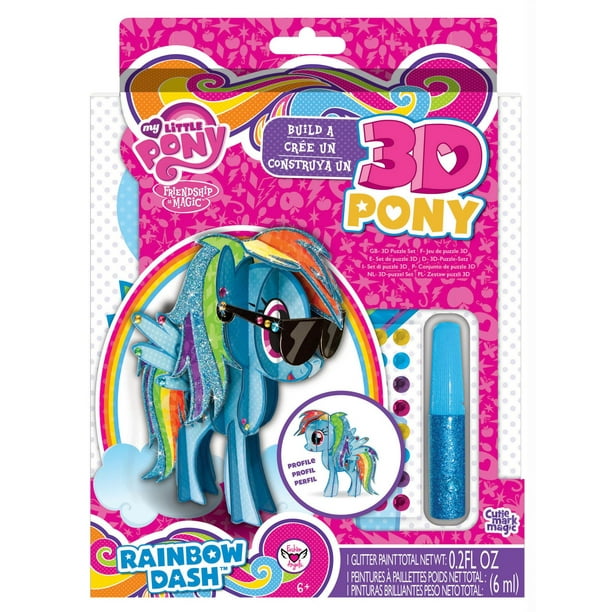 Création de poney 3D de My Little Pony - Rainbow Dash