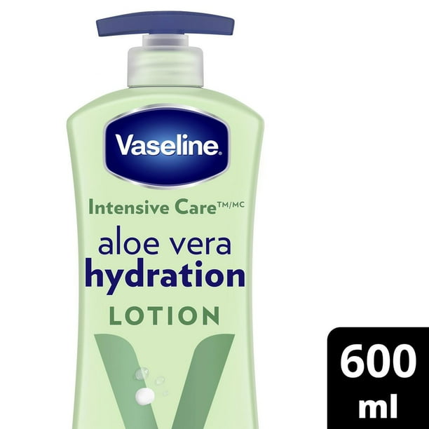 Vaseline Intensive Care™ with 48H Moisture Aloe Vera Hydration Body Lotion, 600 ml Lotion