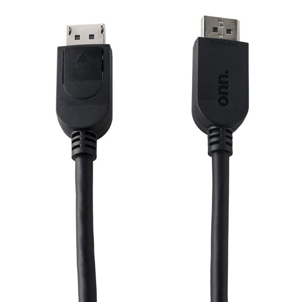 Câble DisplayPort vers HDMI, haute résolution, vidéo Full HD de 1,8 m (6 pi) onn. Compatible 4K