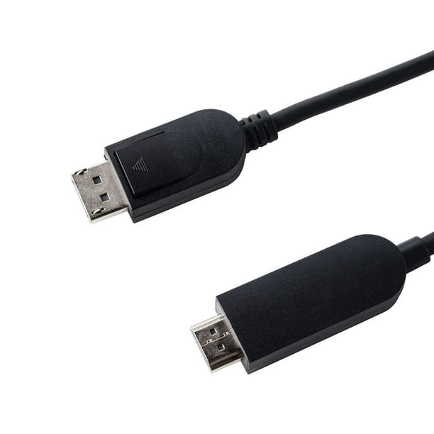 6ft (1.8m) DisplayPort™ Cable with Latches 8K UHD M/M - Black, DisplayPort  Cables, DisplayPort