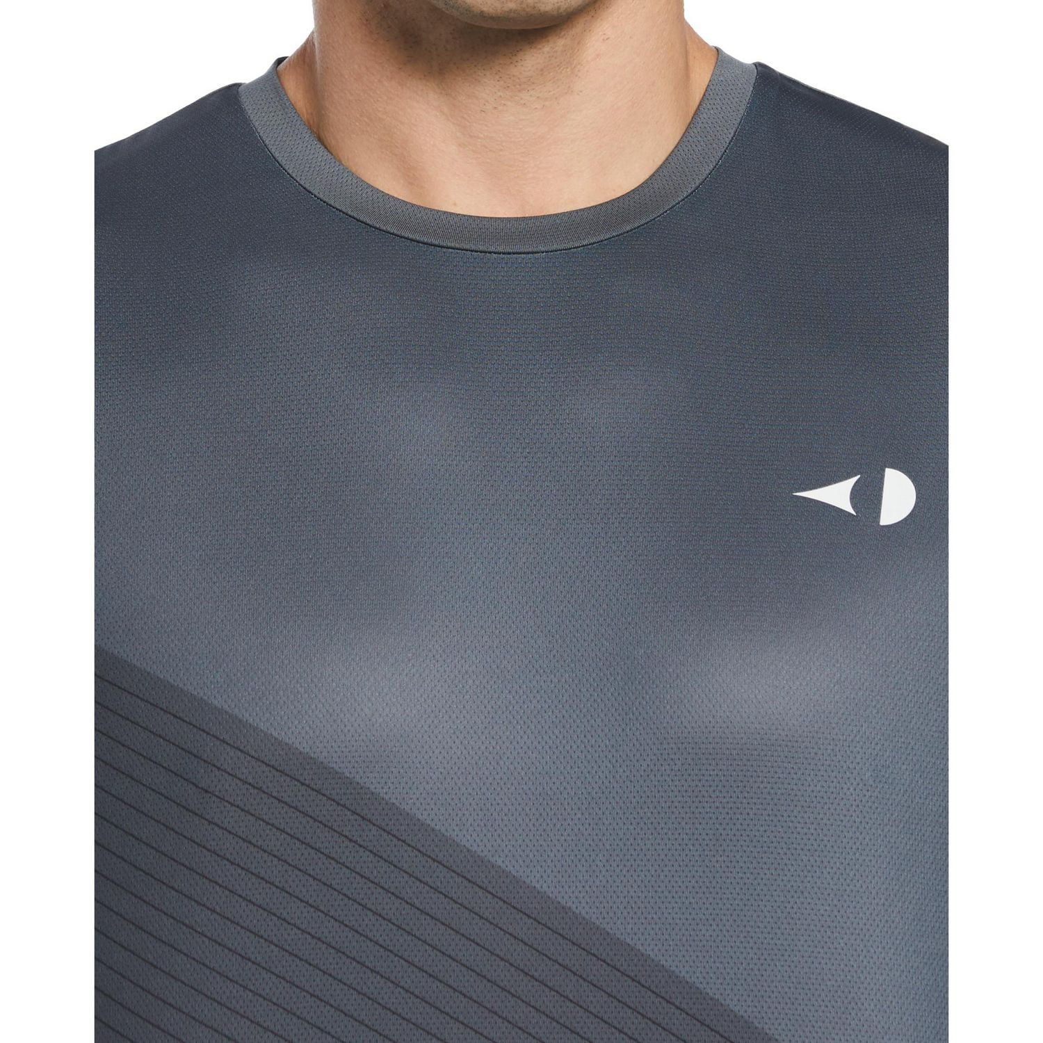 Grand Slam Chemise de tennis asymétrique à panneau avant pour hommes