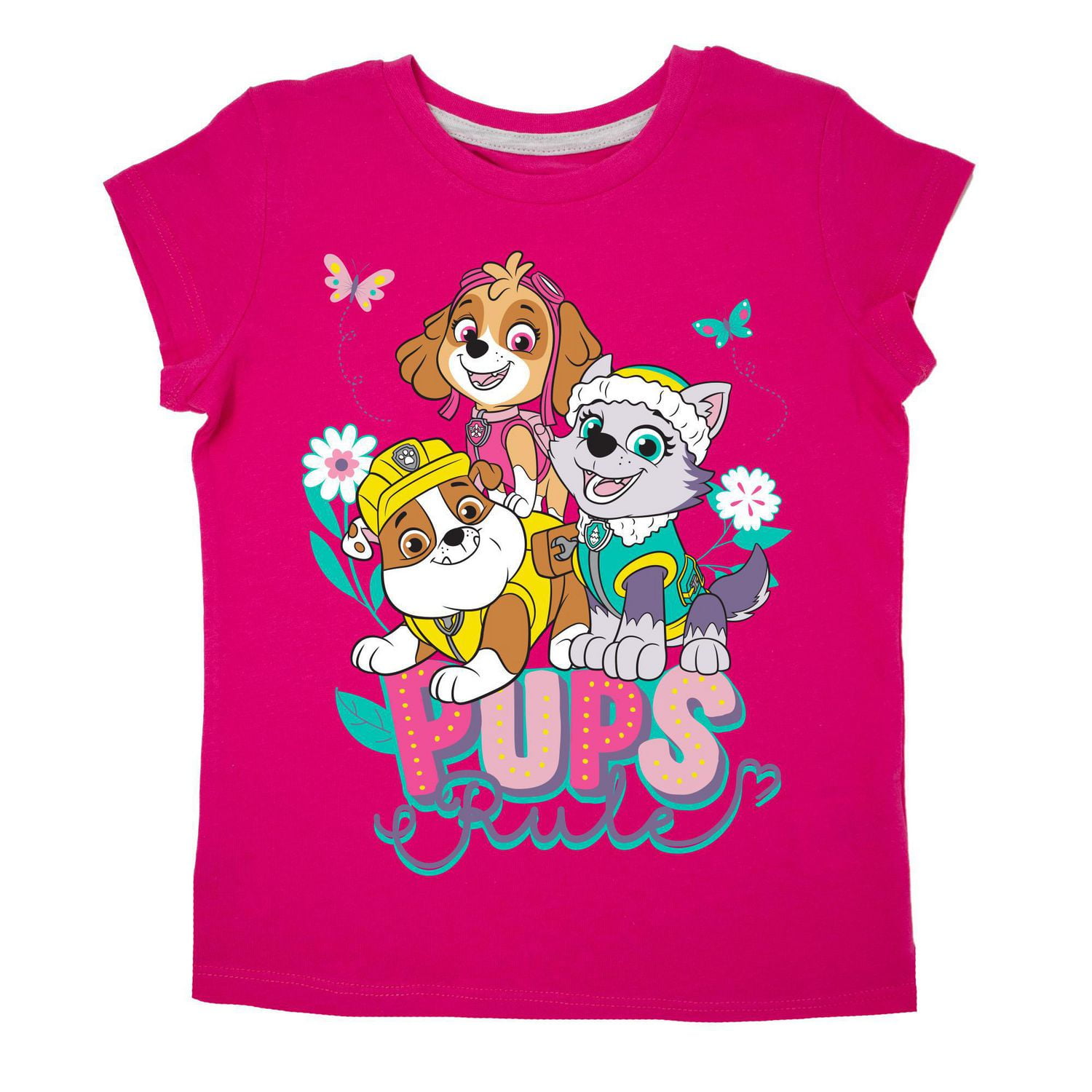 Paw Patrol Girl's Short Sleeve T-Shirt | Walmart Canada