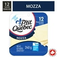 thumbnail image 1 of P'tit Quebec Natural Mozzarella Cheese Slices, 1 of 7