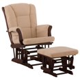 thumbnail image 1 of Storkcraft Tuscany Glider/Ottoman-Cherry/Beige, 1 of 1