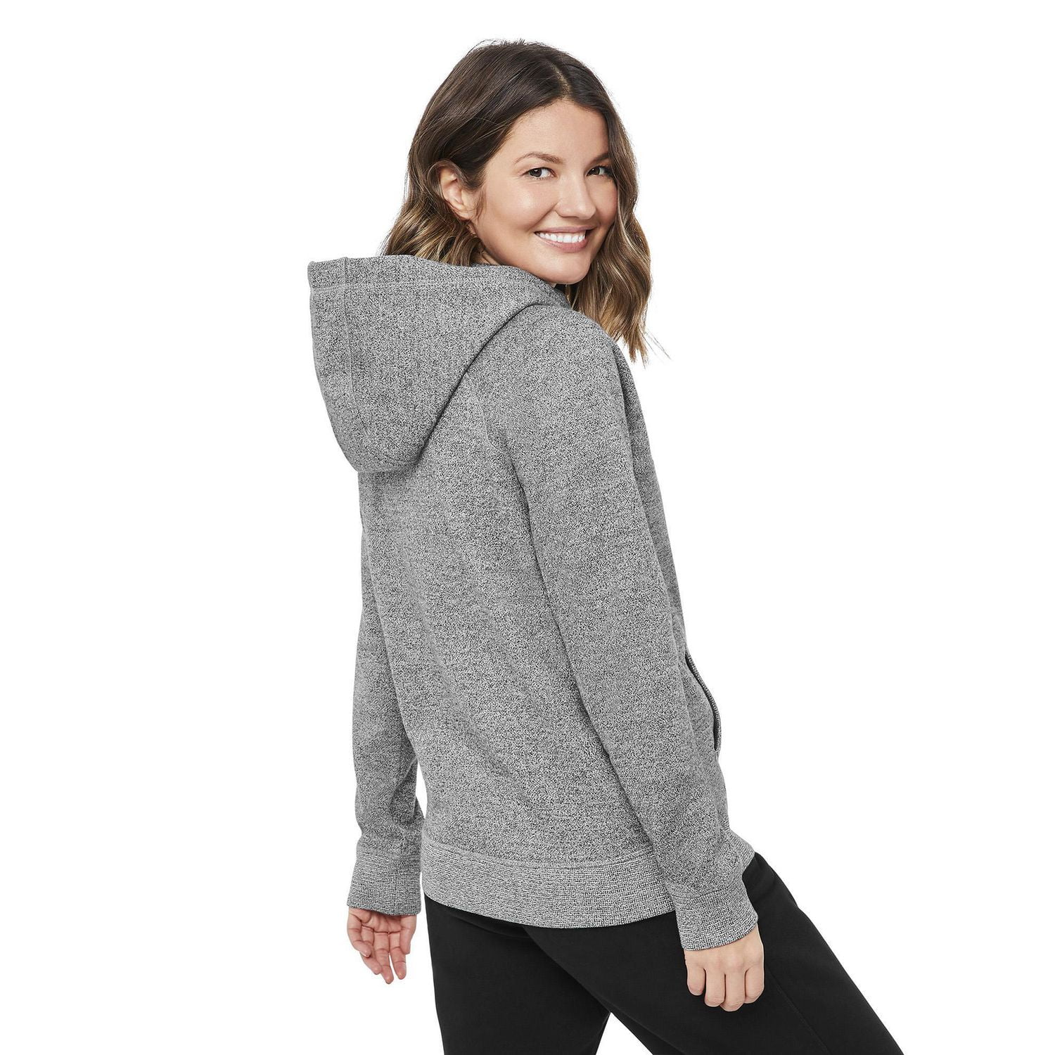 Canadiana Women's Melange Full-Zip Hoodie 