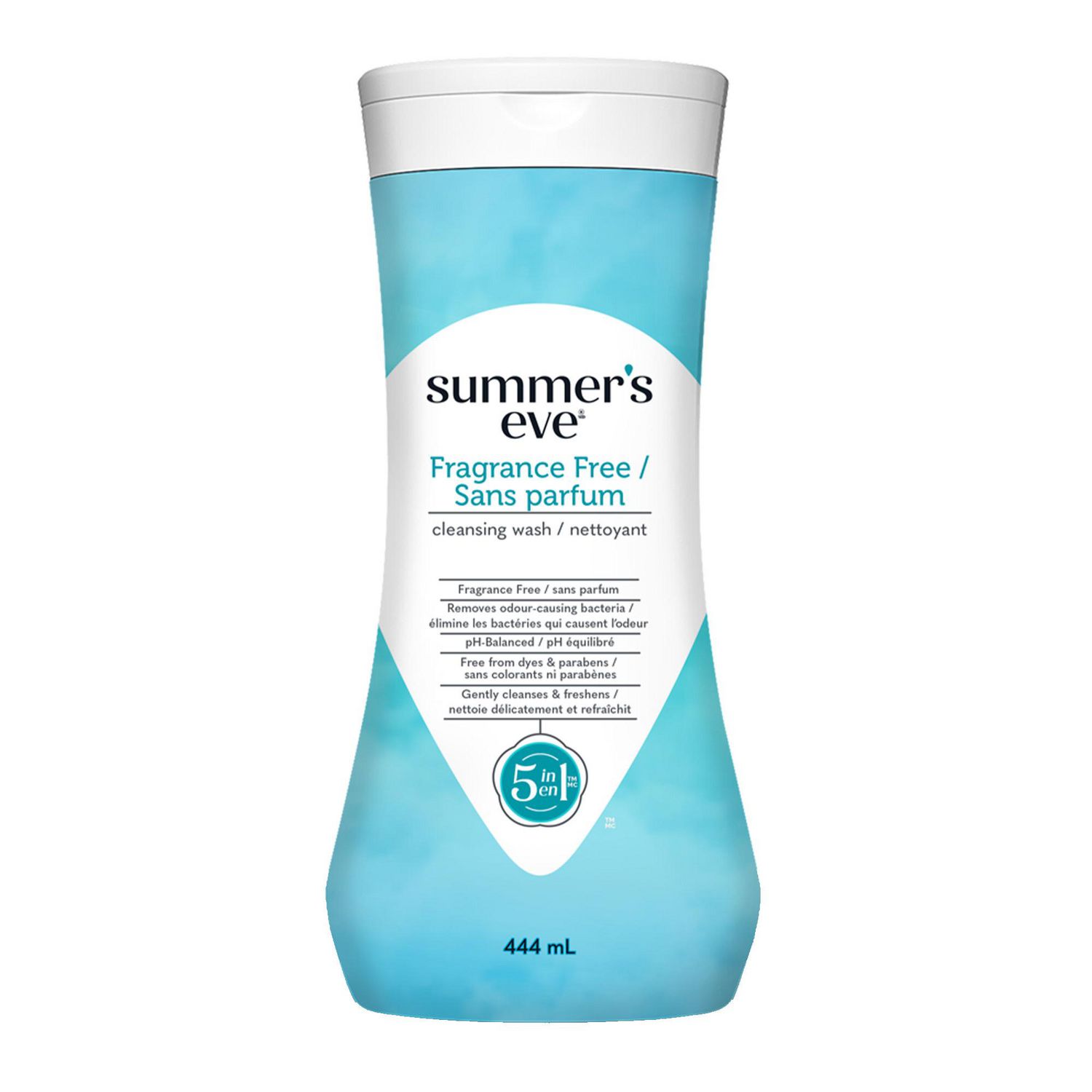 Summer's Eve 5 in 1 Sans Parfum Nettoyant
