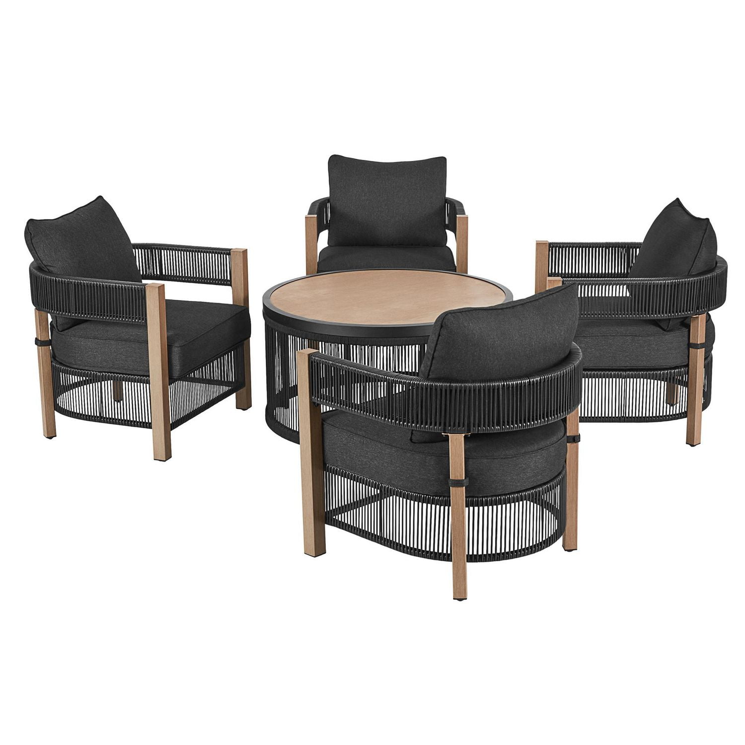 Better Homes Gardens Tarren Conversation Set Walmart