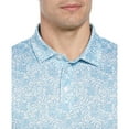thumbnail image 4 of Ben Hogan Polo de golf à imprimé feuillage brillant pour hommes, 4 of 4