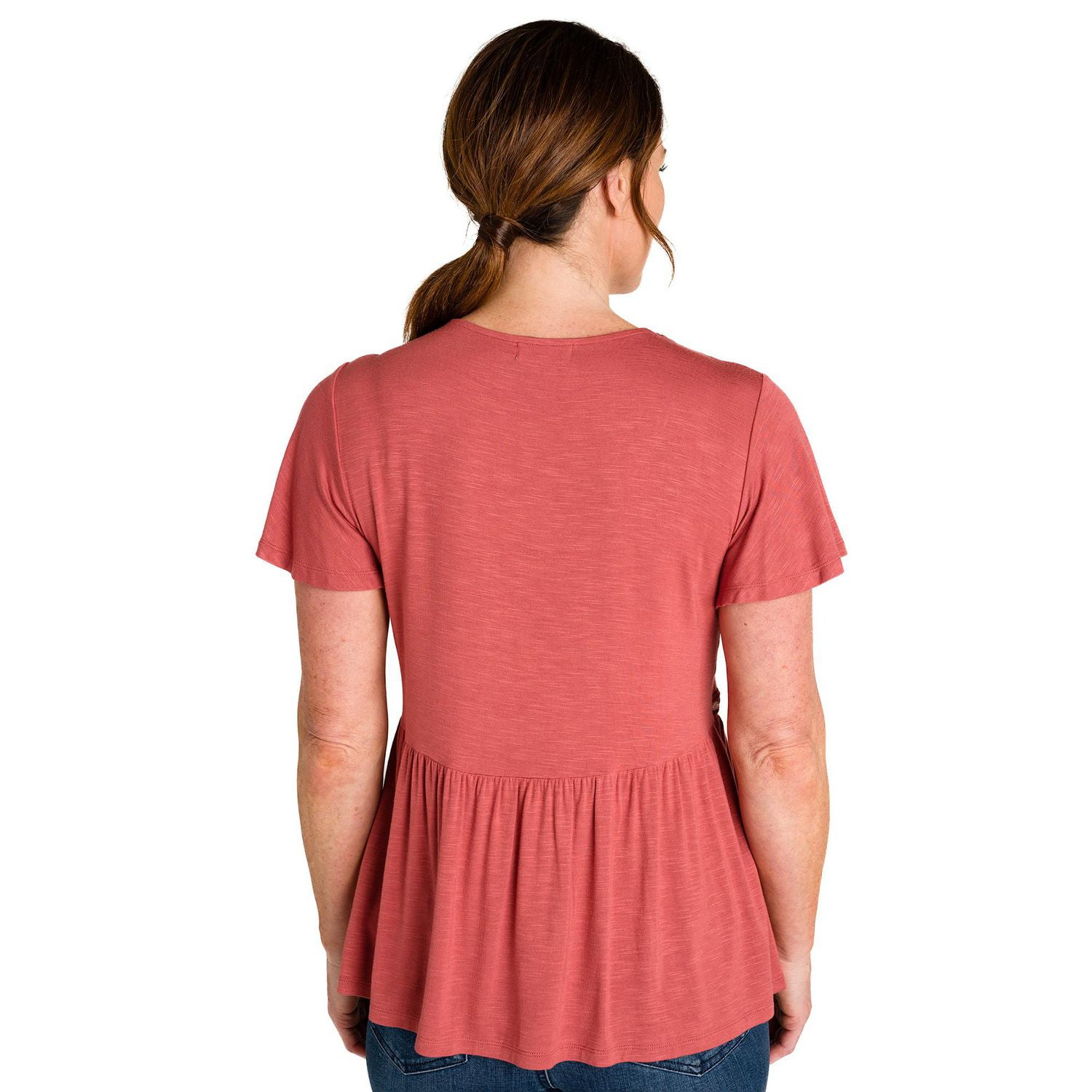 IVY Chemisiere En Maille Brodee A Tissee