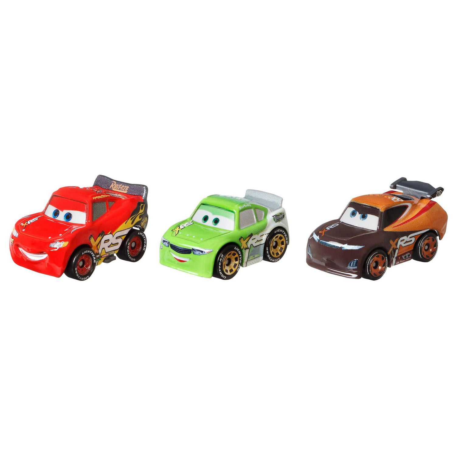 Disney Pixar Cars Mini Racers XRS Racers Series 3-Pack | Walmart Canada