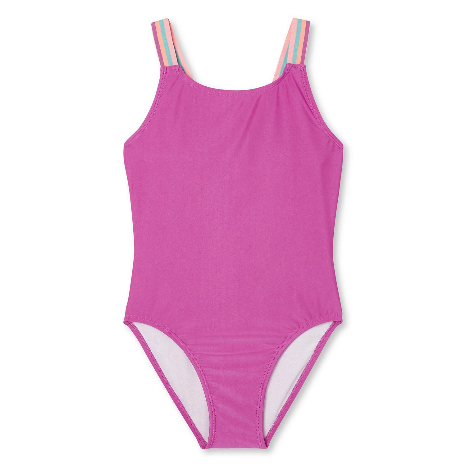 George Girls' Solid 1-Piece Swimsuit