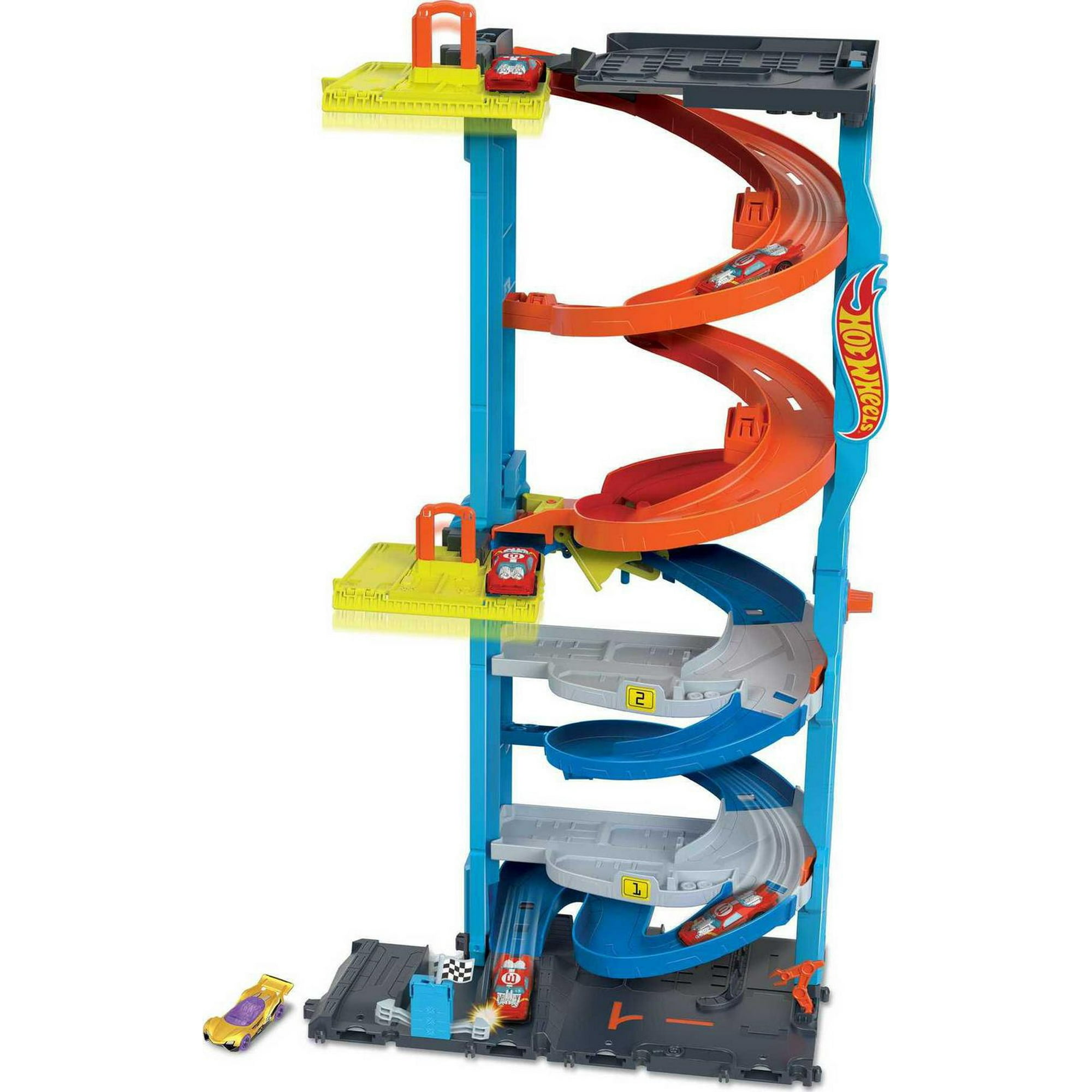 Hot Wheels City Transforming Race Tower Playset