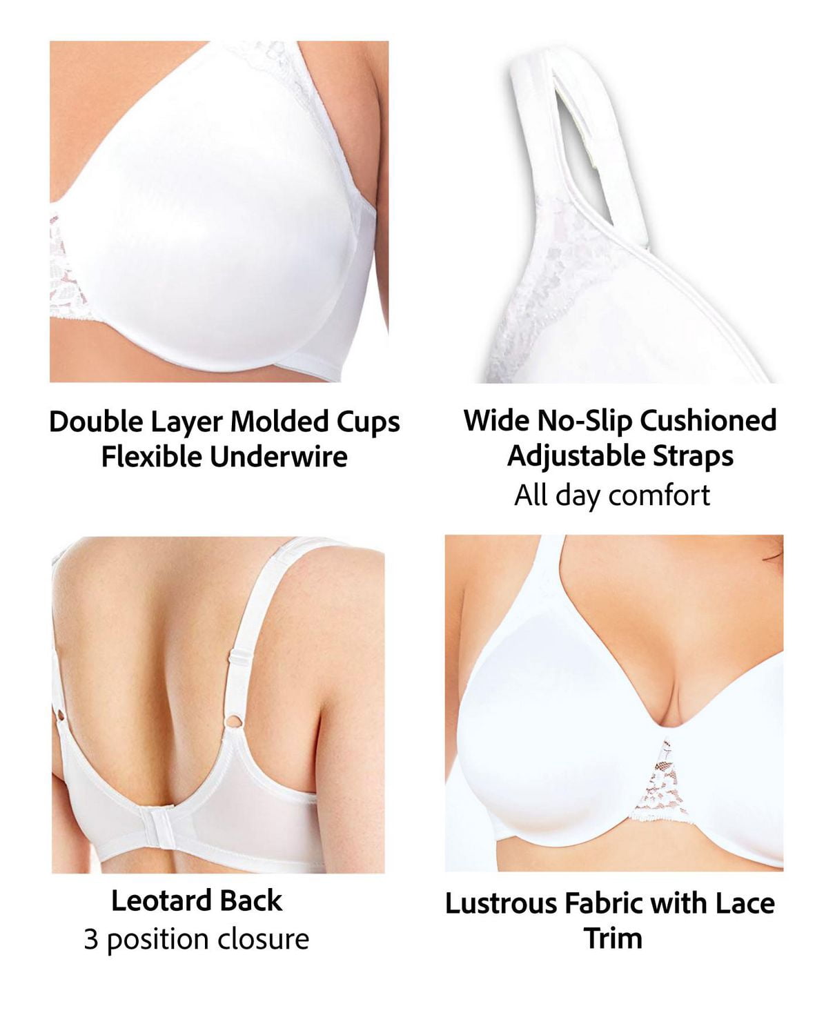 Exquisite Form #9675070 FULLY Minimizer Underwire Bra