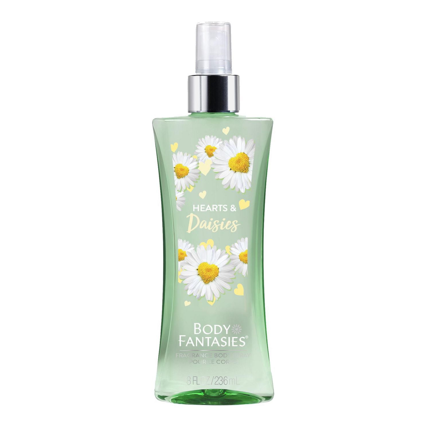 hearts and daisies body spray