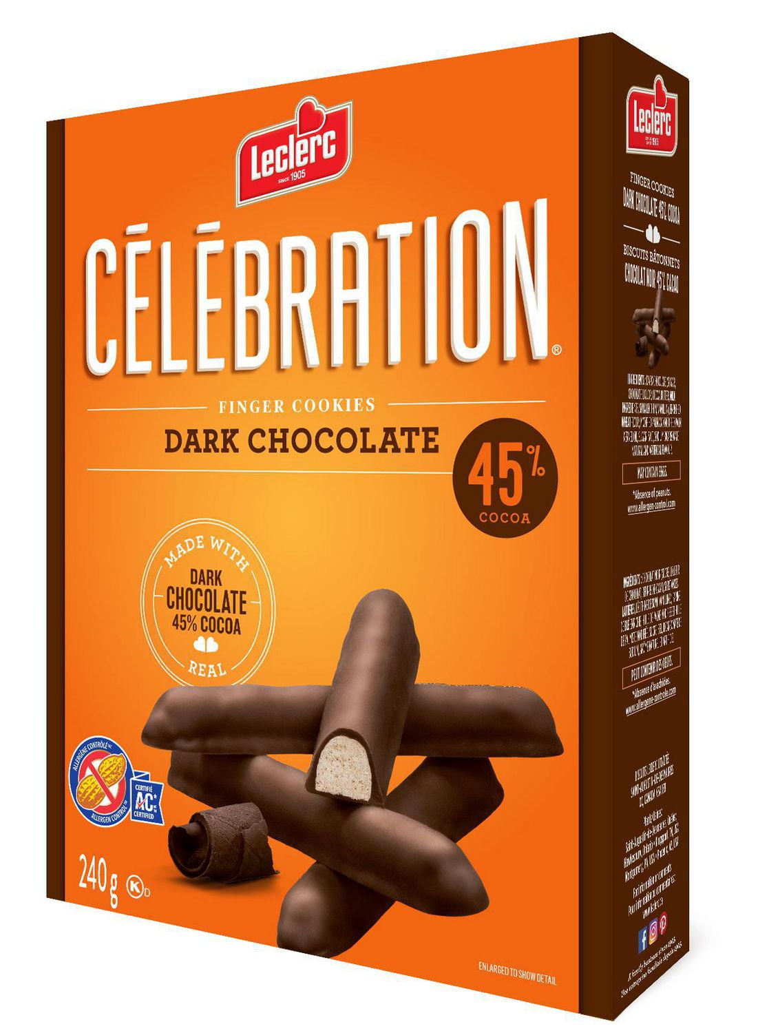 Celebration 45 Cocoa Fingers Cookies Walmart Canada