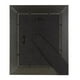 kieragrace Railtown cadre Benton – 20,32 x 25,4 cm (8 x 10 po), avec passe-partout pour une photo de 12,7 x 17,78 cm (5 x 7 po), gris fer, bois de noyer noir – image 2 sur 5