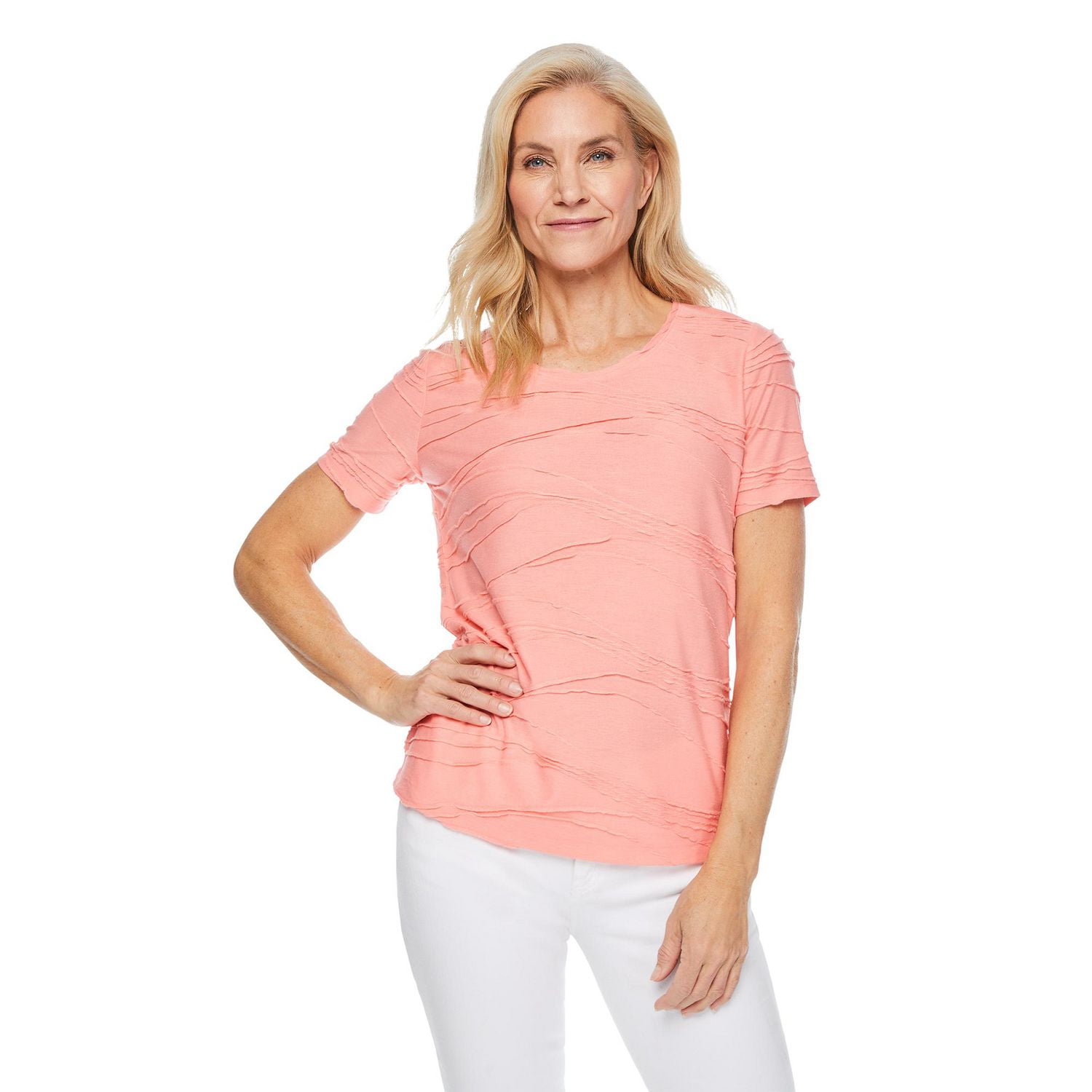 Iyla Women's Ripple Tee, Sizes S-XXL