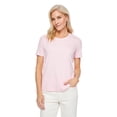 thumbnail image 1 of Iyla Women's Interlock Crew Neckline Tee, 1 of 6