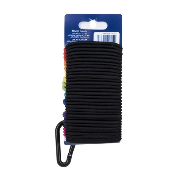  Goody Ouchless Extra Long Elastic Hair Ties, Assorted