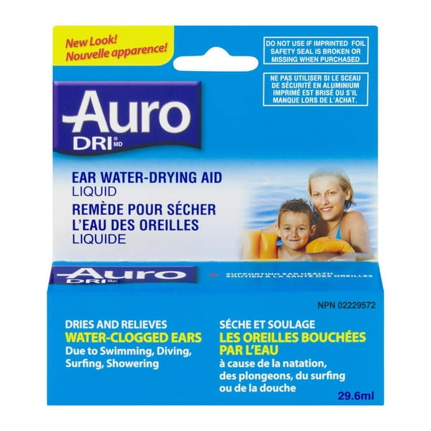 Auro-Dri Remède Pour Sécher L'eau Des Oreilles Liquide Auro-Dri 29.6ml