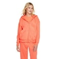 thumbnail image 1 of No Boundaries Women's Oversized Zip-Up Hoodie, 1 of 6