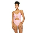 thumbnail image 1 of No Boundaries Women's Cut Out 1-Piece, 1 of 6