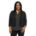 thumbnail image 1 of Iyla Women's Plus Knit Shrug, 1 of 6