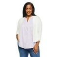 thumbnail image 1 of Iyla Women's Plus Knit Shrug, 1 of 6