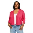 thumbnail image 1 of Iyla Women's Plus Knit Shrug, 1 of 6
