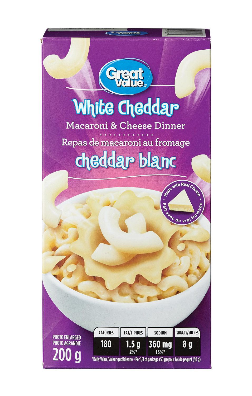 great value cheese for macaroni and cheese
