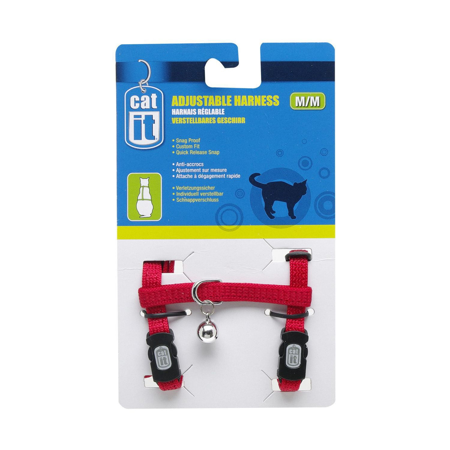 Catit Adjustable Nylon Cat Harness, Assortment Walmart Canada
