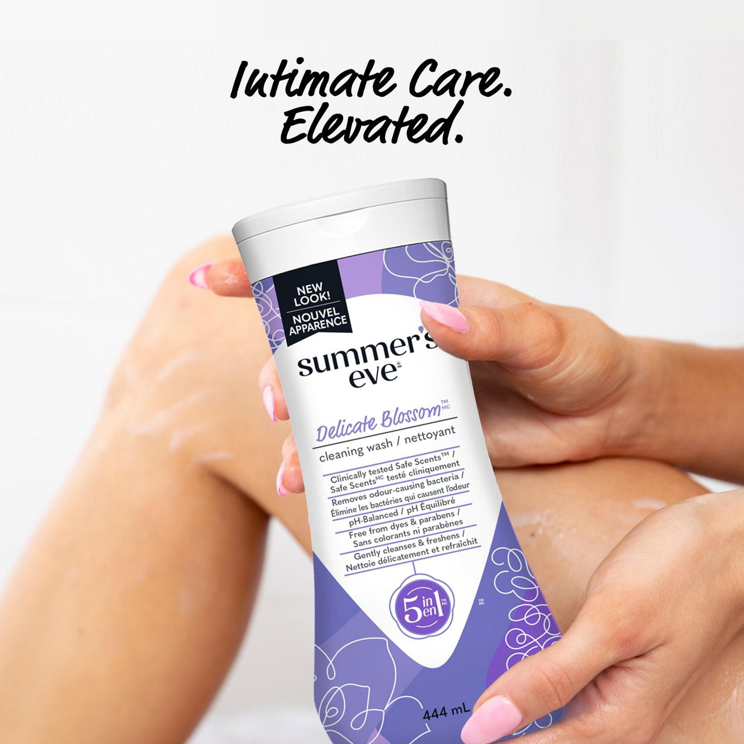 Summer's Eve 5 in 1 Delicate Cleansing Wash, 444ml