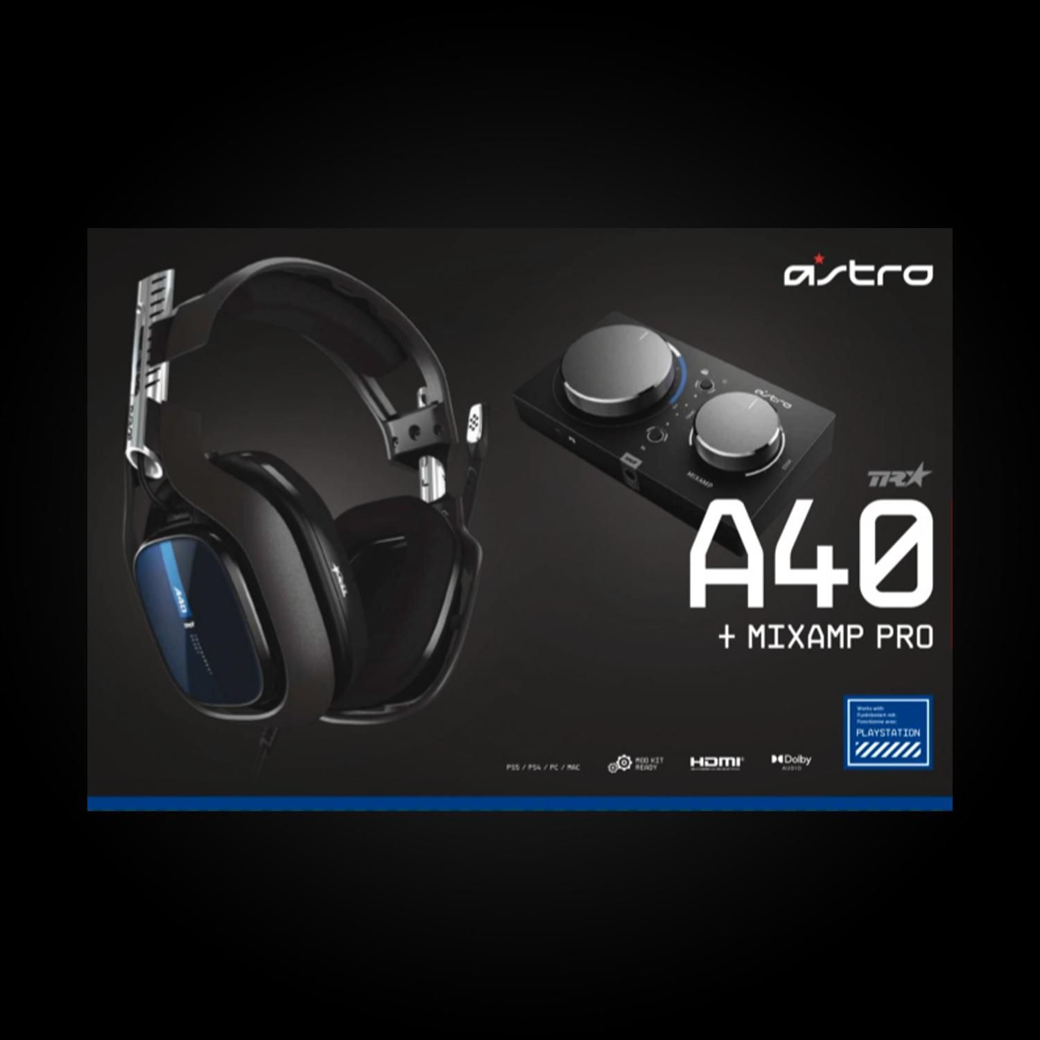 Astro Gaming A40 TR Wired Stereo Gaming Headset for PS4, PC with