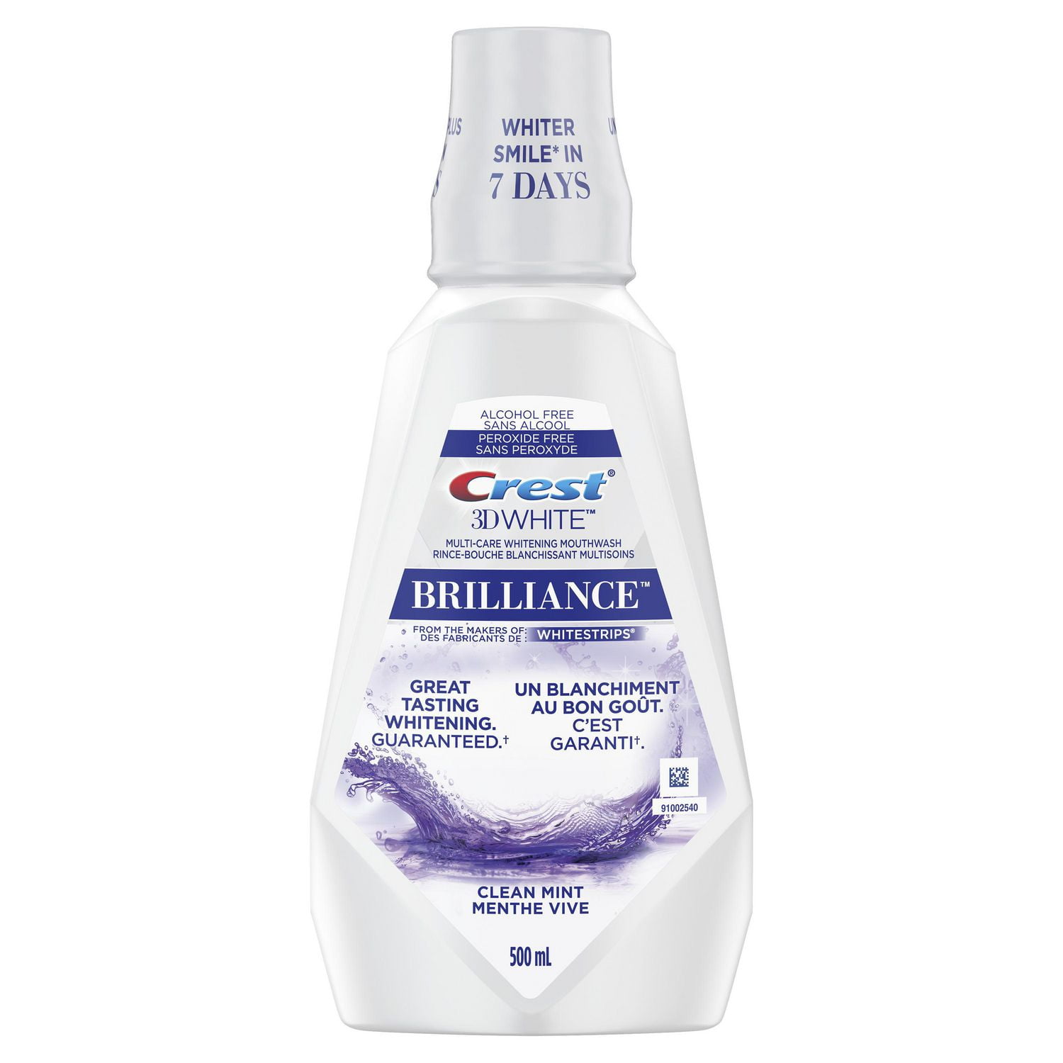 crest brilliance mouthwash