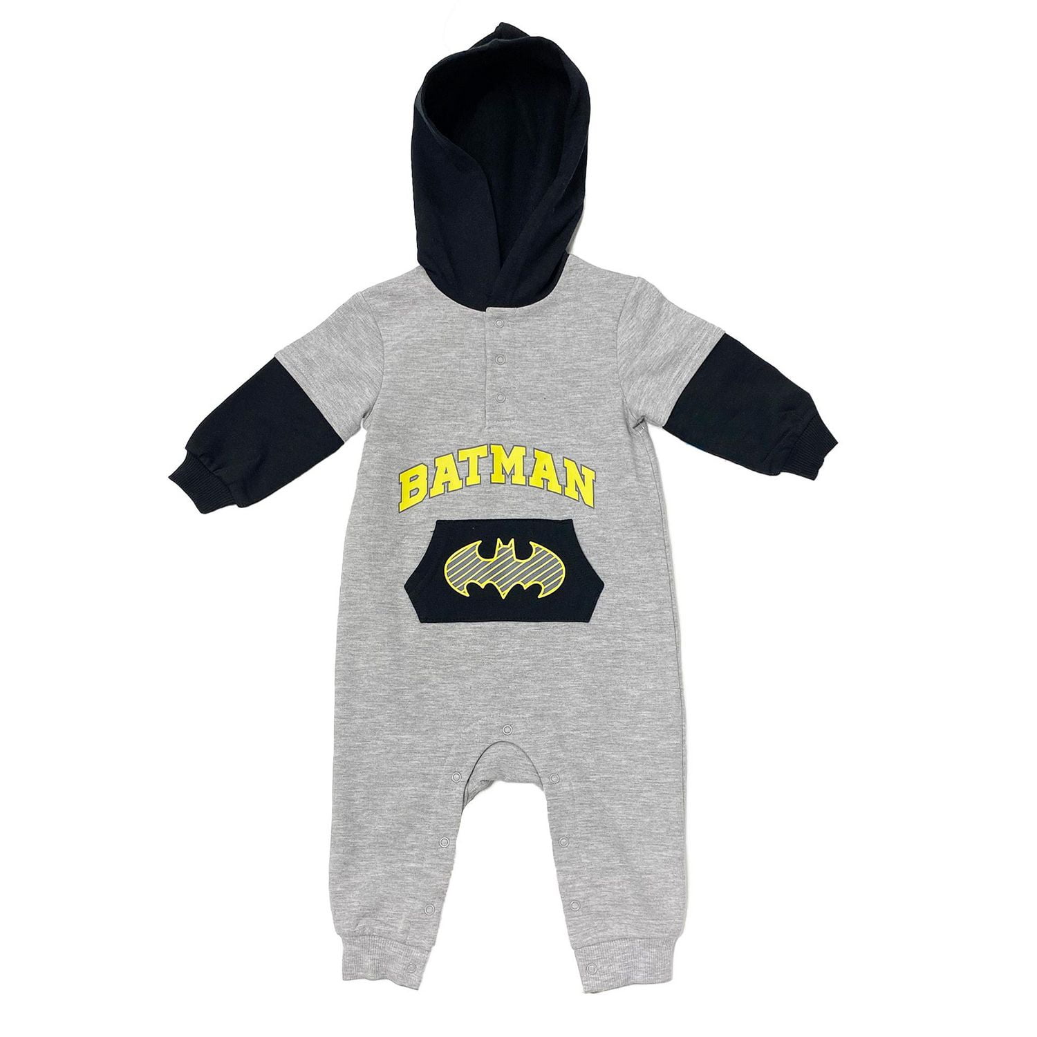 Batman Infant Boys Varsity Batman Onesie