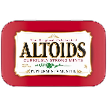 ALTOIDS, Peppermint Flavoured Mints, 50g, Tin