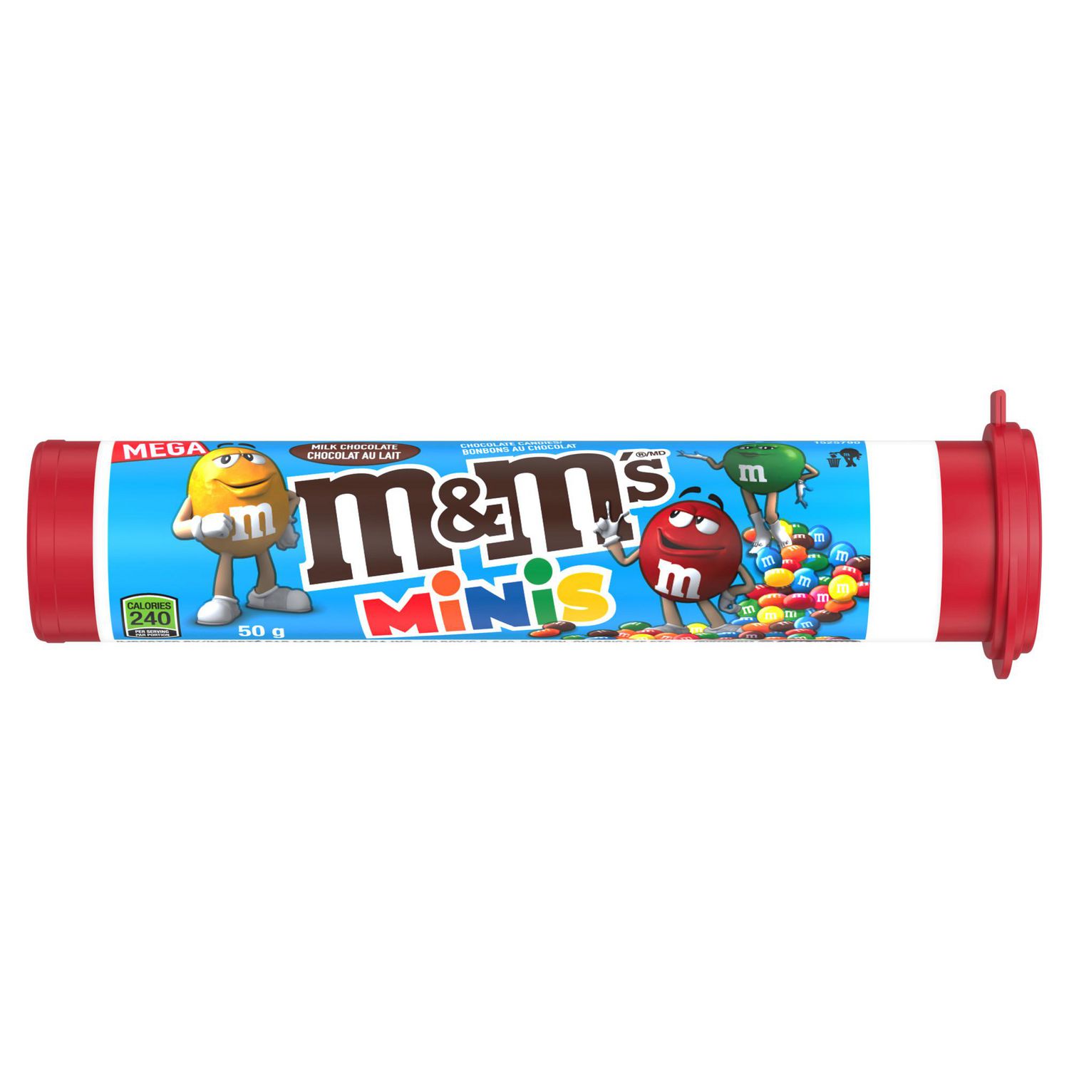 M&M Mini Milk Chocolate Candies Tube – Oh Canada Candy