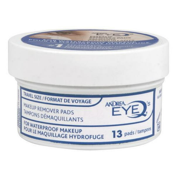 Andrea Eye Q's Andrea® Waterproof Eye Makeup Remover Pads Walmart.ca