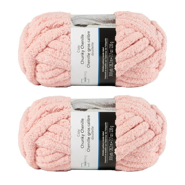 MAINSTAYS 2 pack rose polyester yarn 