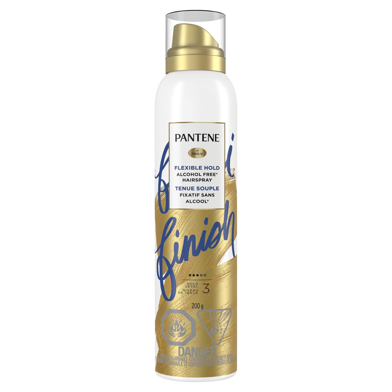 PANTENE Pro-V Flexible Hold Alcohol Free* Level 3 Hairspray, 200g