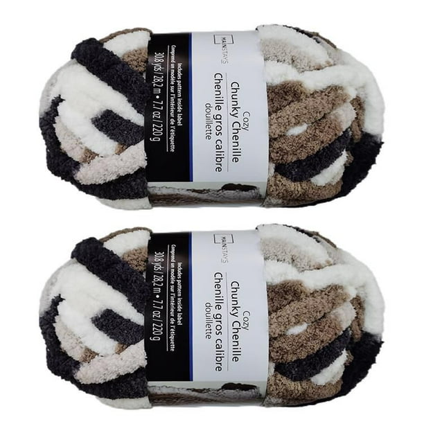 MAINSTAYS 2 pack farmhouse polyester yarn 