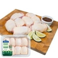 thumbnail image 1 of Prime Bone-in Chicken Thighs Raised Without Antibiotics, 1 of 9