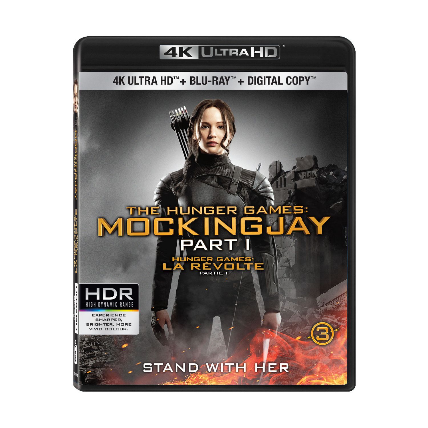 Hunger Games Mockingjay Part 1 4k Ultra Hd Blu Ray Digital Copy Walmart Canada 5463