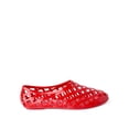 thumbnail image 1 of No Boundaries Women's Jelly Ballet Flats, 1 of 4