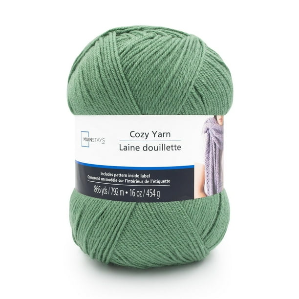 Mainstays Cozy Spruce Medium Acrylic Yarn 1 Ball - Walmart.ca